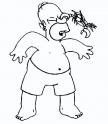 dibujo Bart Simpson 01