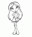 dibujo Bratz Katia 01