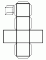 dibujo Cubo, figura geomtrica