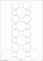 dibujo Cuboctaedro truncado, figuras geomtricas