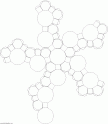 dibujo Icosidodecaedro truncado, figuras geomtricas