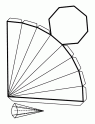 dibujo Piramideoctagonal, figuras geomtricas