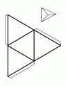 dibujo Tetraedro, figuras geomtricas